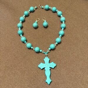 Turquoise jewelry set